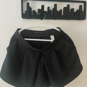 Zara Asymmetrical Black Skirt